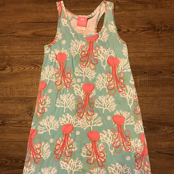 Simply Southern Jellyfish Dress Size XS/S - Picture 1 of 4